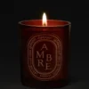 Ambre – bougie moyenne