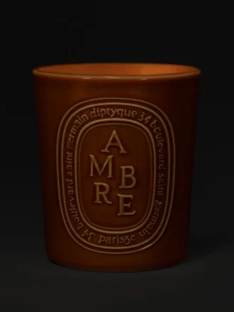 Ambre – grande bougie