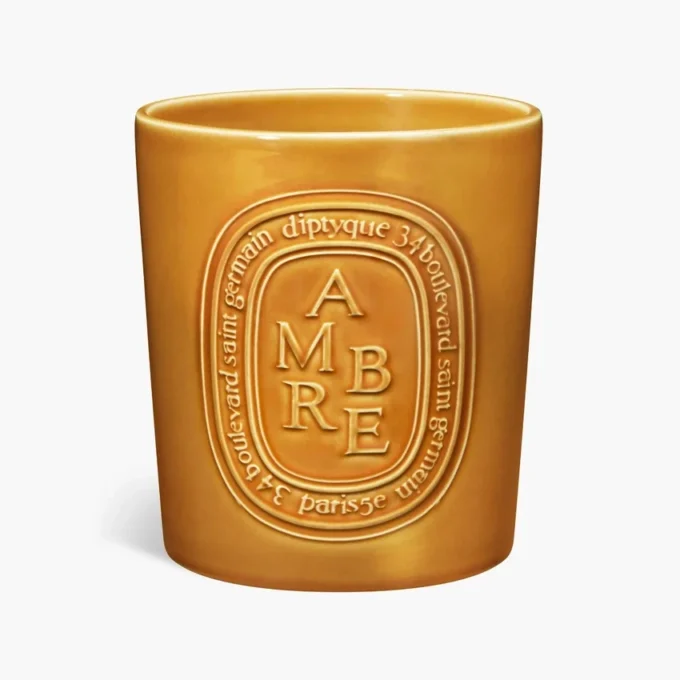 Ambre – très grande bougie