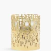 Bougeoir Alphabet – pour bougies classiques