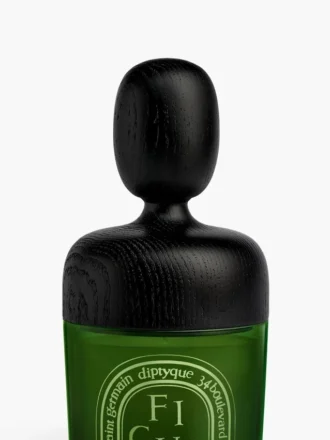 Couvercle à volutes noir – pour bougie moyenne