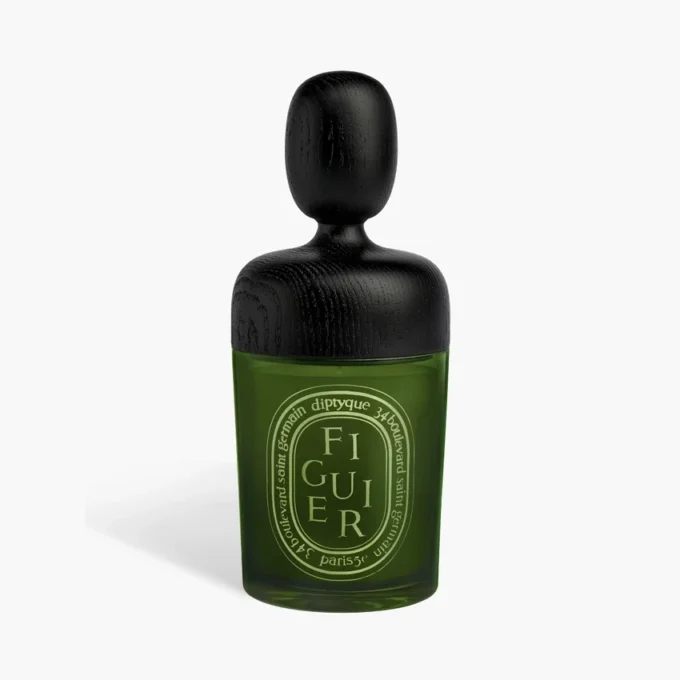 Couvercle à volutes noir – pour bougie moyenne