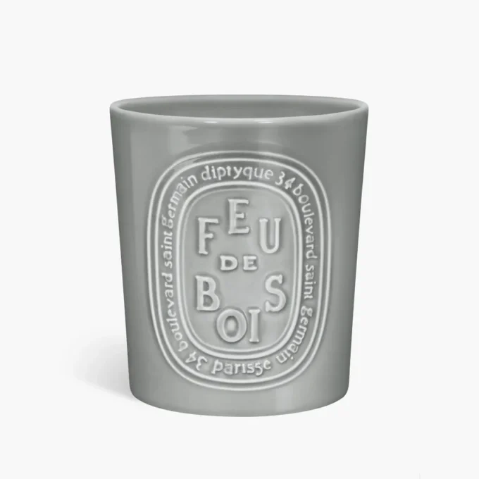 Feu de Bois (feu de bois) – grande bougie