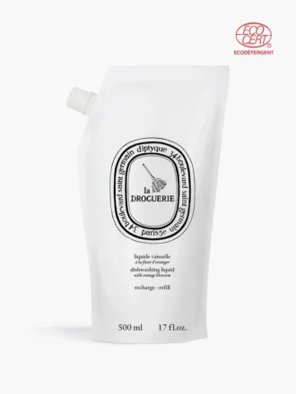 La Droguerie – recharge de liquide vaisselle à la fleur d&rsquo;oranger