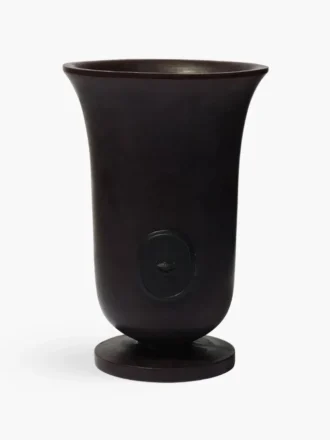 Vase Medicis noir – grand