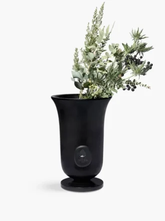Vase Medicis noir – grand